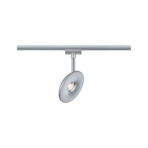 Urail Spot sur rail LED Sphere chrome mat 7.4W PAULMANN 96936