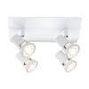 Plafonnier Teja PAULMANN 4 spots 230V Blanc 66705