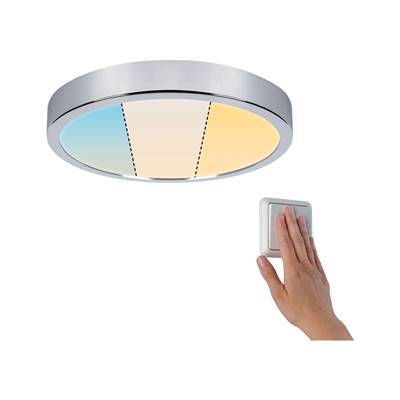 Plafonnier PAULMANN Aviar IP44 LED TunW 300mm Chrome 230V étique - 93022