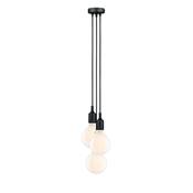 Suspension PAULMANN Neordic Ketil max. 3x60W E27 Noir 230V silicone - 50382