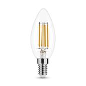Ampoule LED Filament Flamme C35 4W E14 360° 2700K