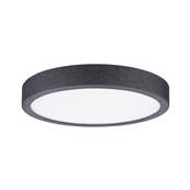 Panneau LED Cosara IP44 rond 300mm 3000K Gris foncé