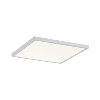 Panneau encastré Areo LED IP44 carré 120 mm 8 W Blanc dépoli gradable