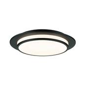 Plafonnier LED Egron 3-Step-Dim    2700K 750lm 230V 16W gradable Noir mat