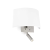 Applique Liseuse Volta FARO max 1x20W E27 230V  Blanc