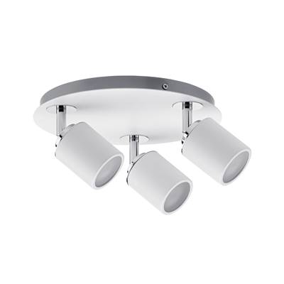 Spot PAULMANN Tube IP44 Max. 3x10W GU10 Blanc/chrome 230V métal - 66719