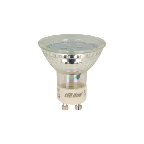 Ampoule LED GU10 1W blanc froid 120° pour balisage
