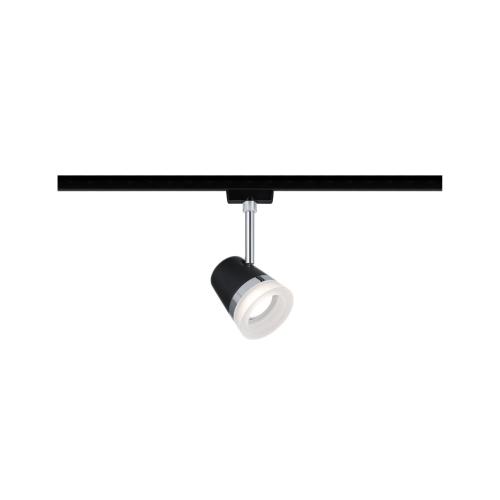 Urail Spot sur rail LED CONE sans ampoule Noir PAULMANN 96925