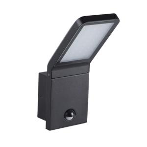 Applique Led 9W extérieure Noire IP44 SEVIA LED 26-SE Capteur KANLUX
