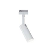 URail Spot sur rail LED Tubo Spot individuel 170lm 4W 4000K gradable 230V Blanc