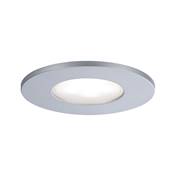 Spot encastrable salle de bain Calla  orientable IP65 6W 500lm 230V noir 4000K
