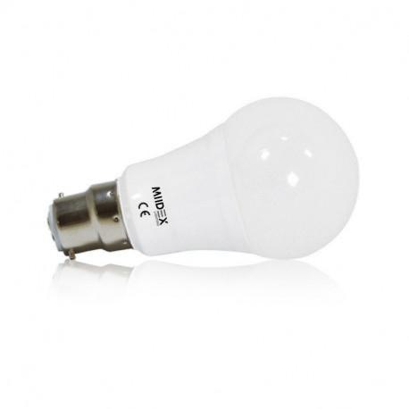 Ampoule LED B22 OPALE éclairage blanc chaud 6W 806 lumens Ø6cm - Keria et  Laurie Lumière