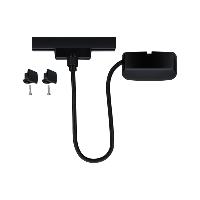 Connecteur d'alimentation avec câble PAULMANN URAIL noir mat 96916