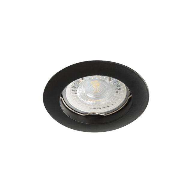 Spot encastrable noir led Mexlite Round 