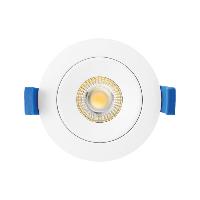 Spot extra-plat dimmable orientable recouvrable isolant 5W 220V Aspen Tilt 51226