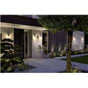 PAULMANN Outdoor 230V applique Lantea IP44 E27 alu Gris foncé - 94399