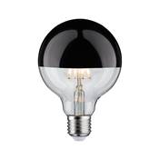 Ampoule LED PAULMANN G95 Calotte réflectrice 600lm E27 2700K 6,5W 230V Noir Chro