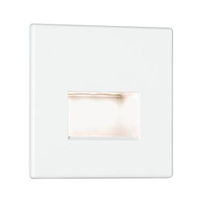 Kit encastré PAULMANN mural Special Edge carré LED 1x1,1W 230V blanc - 93093