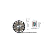 Kit ruban LED PAULMANN SimpLED 5 m RGB 20 W 230/12 V DC Blanc métal - 78978