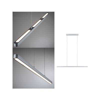 Suspension PAULMANN Lento grd LED Chrome dép 230V Alu/étique - 79900