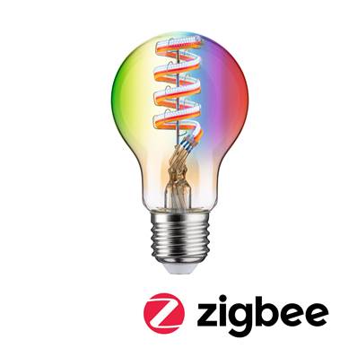Filament 230 V Ampoule LED Smart Home Zigbee  470lm 6,3W RGBW+ gradable Doré