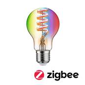 Filament 230 V Ampoule LED Smart Home Zigbee  470lm 6,3W RGBW+ gradable Doré