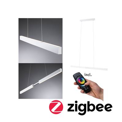 Luminaire en suspension LED Smart Home Zigbee Aptare 2700K 2.050lm / 2.050lm 2x1