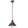 Suspension extrieure Nautica FARO IP33 Marron rouille.