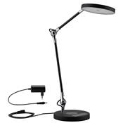 Lampe de bureau PAULMANN Numis LED Deskl 11W noir QI tunW grd Câble 1,50m - 7891