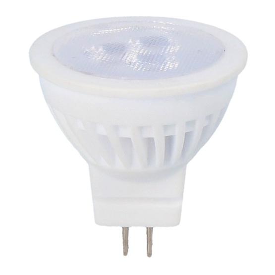 Ampoule LED GU4 MR11 3W AC/DC 12V 255 lm 2700K 38