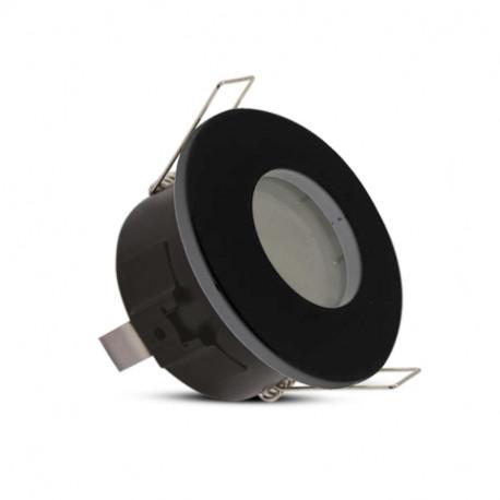 Spot noir à led étanche pour éclairage de cabine de douche dans une salle  de bain Cope par Indigo Lighting - IDEALUM PRO