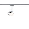 Urail Spot sur rail LED Capsule II 6W dimmable chrome mat PAULMANN 95455