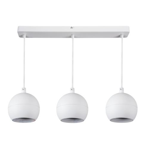 Suspension triple Galoba blanc mat GU10 33684