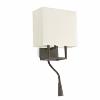 Applique Liseuse Vesper FARO max 1x20W E27 230V  Marron foncé