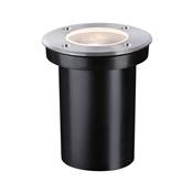 Spot encastré de sol extérieur GU10 IP65 rond D105mm inox Paulmann