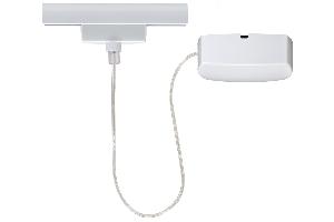 Connecteur d'alimentation avec câble URAIL PAULMANN blanc.