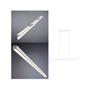 Suspension PAULMANN Lento grd LED Blanc 230 V aluminium / - 79901