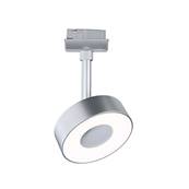 URail Spot sur rail LED Circle 210lm 5W White Switch  230V Chrome mat