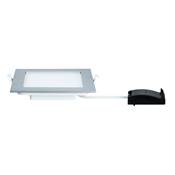 Kit encastré PAULMANN Quality Panel carré LED 1x 12W 2700 K 230V 165x165 mm Chr