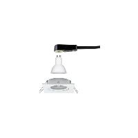 Spot LED encastrable carré orientable 220V Blanc 6.5W GU10 Paulmann 93435