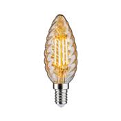Ampoule LED PAULMANN Flamme torsa 430lm E14 4,7W Doré gradable 2500K 230V - 2870