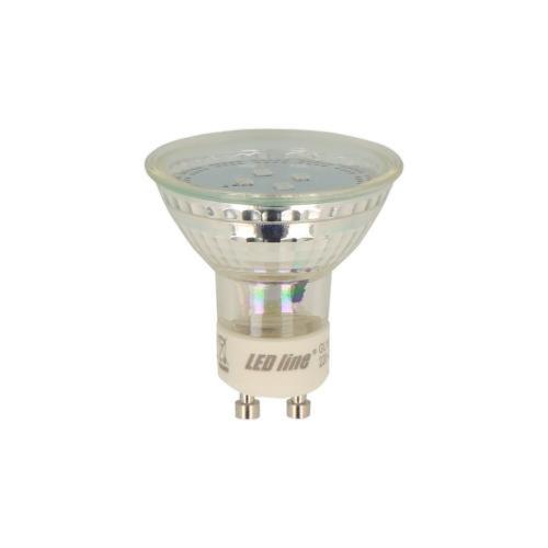 Ampoule LED GU10 1W bleu 120° pour balisage