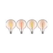 Filament 230 V Globe LED Smart Home Zigbee  470lm 6,3W RGBW+ gradable Doré
