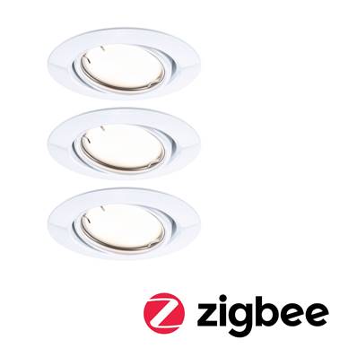 Spot encastré LED Base Kit de base orientable Smart Home Zigbee Coin  rond 90mm