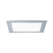 Kit encastré PAULMANN Quality Panel carré LED 1x 18W 4000K 230V 220x220mm Chrome