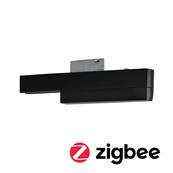URail Adaptateur de rail On/Off/Dimm Smart Home Zigbee  166x20mm Noir mat