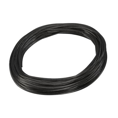 TENSEO, câble T.B.T, isolé, 4mm², 20m, noir SLV