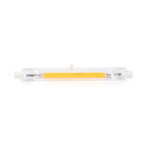 Led R7s 118 mm ultra fine Faro 8W Blanc Chaud 2700K 800 lm