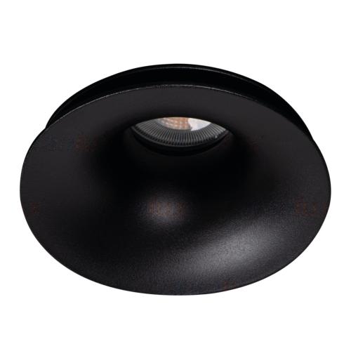 Spot encastrable rond Noir mat Kanlux