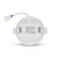 Lot de 20 Spot LED 8W 120° encastrable IP44 3000K Extra-plat